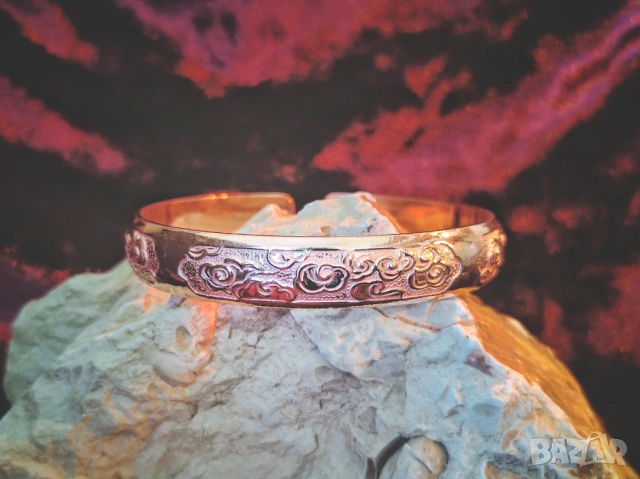 Медна терапевтична гривна 26