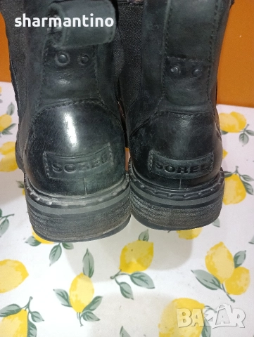 Sorel Waterproof N 38 кожени боти, снимка 4 - Дамски боти - 52975806