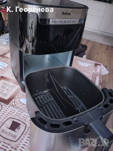 Ерфрайър (Airfryer) TEFAL Easy Fry & Grill XXL, снимка 3 - Фритюрници - 53092156