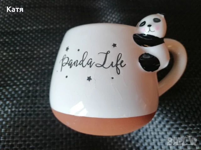 Чаша "Животът на пандата", снимка 6 - Чаши - 50671588