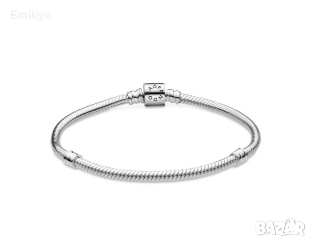 Pandora сребърна гривна , снимка 2 - Гривни - 53757319