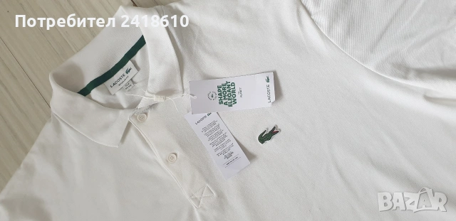 Lacoste Pique Cotton Regular Fit  Mens Size 8 - 3XL  НОВО! ОРИГИНАЛ! Мъжка Тениска!, снимка 7 - Тениски - 53921704