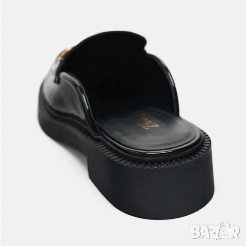 Мокасини с метален детайл на Zara, снимка 4 - Дамски елегантни обувки - 53905191