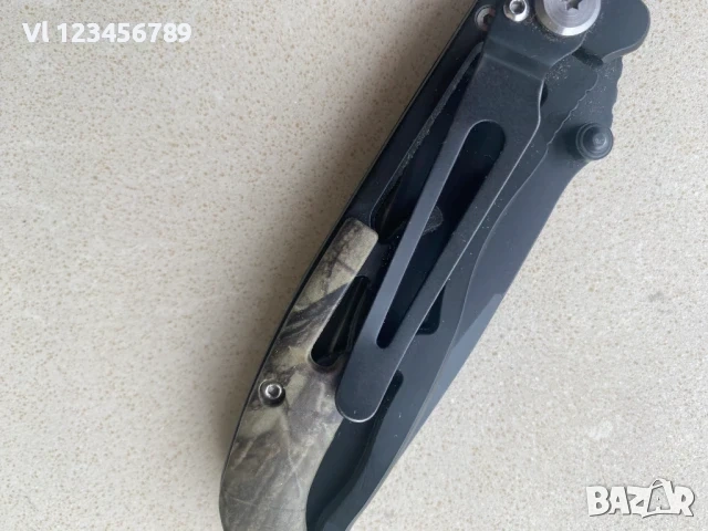 Сгъваем нож CRKT / 90х200см / , маскировъчен,олекотен, снимка 4 - Ножове - 53803882