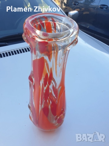 Вази от ръчно изтеглено стъкло , снимка 6 - Вази - 52706586