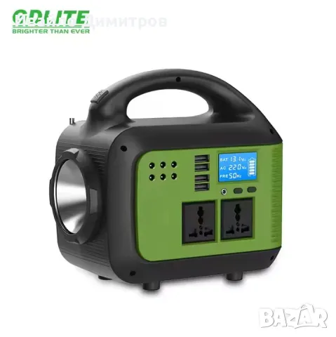 Соларна инверторна система GD-9001, 12V- 220V, 3 крушки, Фенер, снимка 1