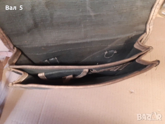 Стара командирска , офицерска чанта , планшет - БНА , НРБ, снимка 5 - Антикварни и старинни предмети - 53962469