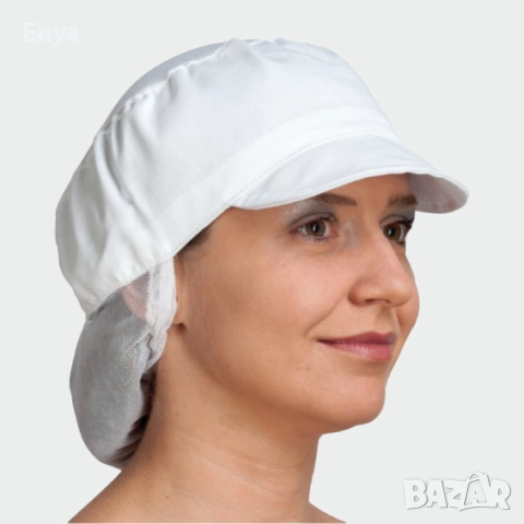 Шапка с мрежа за прибиране на косата