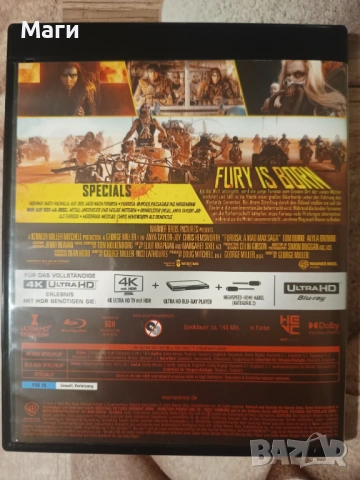 Furiosa: A Mad Max Saga (Фюриоза: Сага за Лудия Макс) 4K Ultra HD + Blu-Ray disc/ без Бг субтитри , снимка 3 - Blu-Ray филми - 53988885