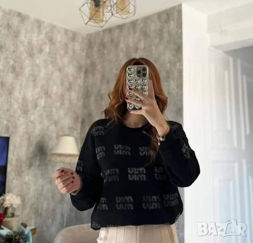 Блуза Миу Миу, снимка 3 - Блузи с дълъг ръкав и пуловери - 50922055