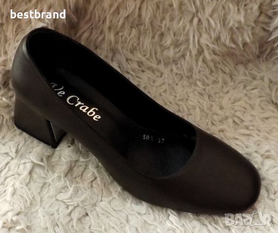 Дамски елегантни обувки от естествена кожа ,на ток, код 594/115, снимка 6 - Дамски обувки на ток - 46443042