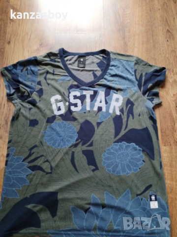 g-star - страхотна дамска тениска КАТО НОВА L, снимка 6 - Тениски - 53910348