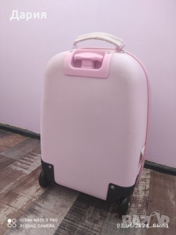 Куфар с колелца, снимка 4 - Куфари - 46029354