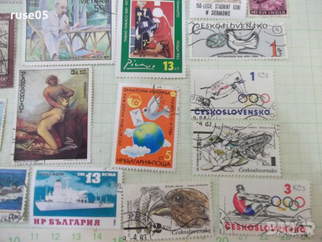 Лот от 28 бр. пощенски марки, снимка 5 - Филателия - 46432828
