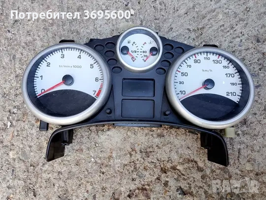 Километраж табло Peugeot 207 Пежо 207 1.4i