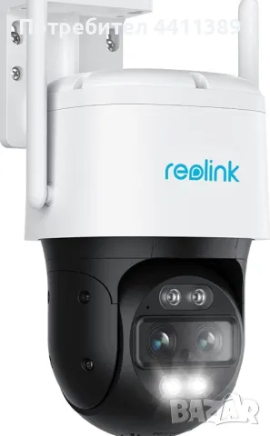 Reolink TrackMix WIFI (W760) 8MP 4K Видео Камера с два обектива LED, снимка 10 - HD камери - 49523277