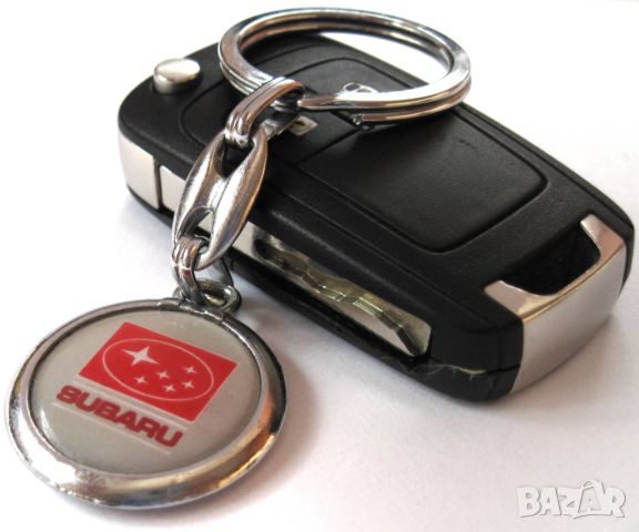 Автомобилен метален ключодържател / за Subaru Субару / стилни елегантни авто аксесоари модели, снимка 1 - Аксесоари и консумативи - 45596030