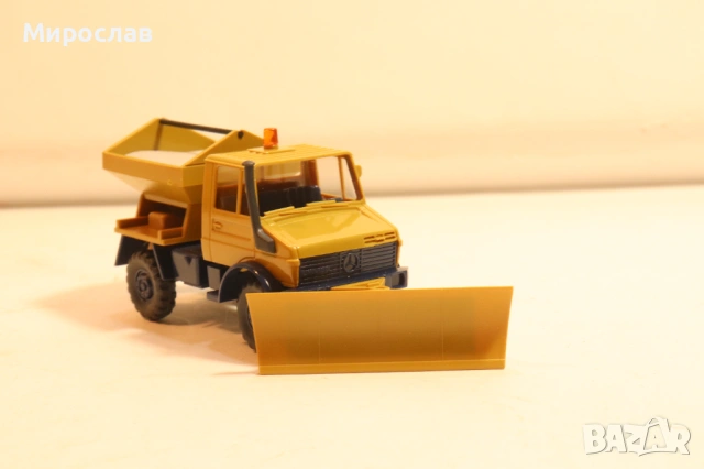 WIKING H0 1/87 MERCEDES UNIMOG КАМИОН КОЛИЧКА МОДЕЛ, снимка 4 - Колекции - 54058626