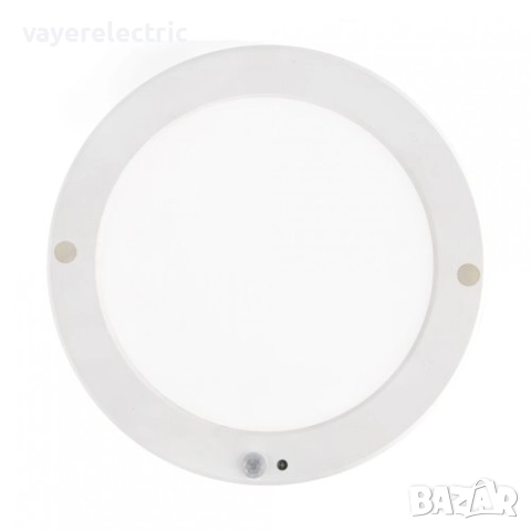 LED панел със СЕНЗОР открито и за вграждане, LED луна с датчик за движение, снимка 3 - Лед осветление - 52333023