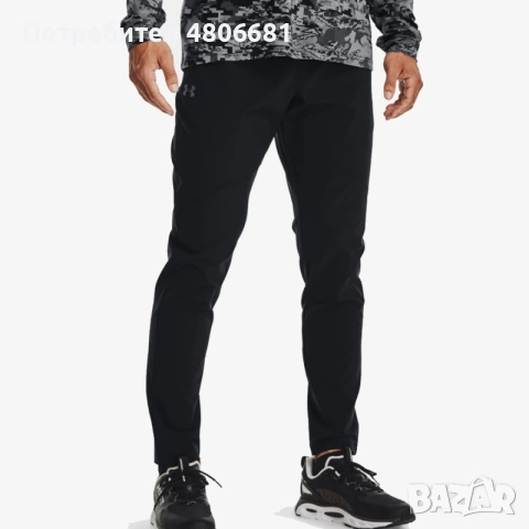 Оригинално мъжко долнище Under Armour Stretch Woven, снимка 5 - Спортни дрехи, екипи - 54300745