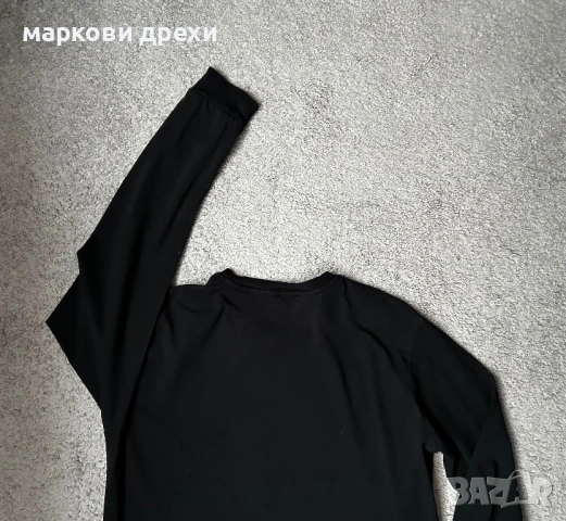 Diesel Mens T-Diego-Long B-R T-Shirt in Black L, снимка 5 - Тениски - 53065921