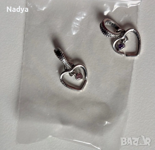 Талисман майка и дъщеря Pandora 925, снимка 2 - Гривни - 53521600