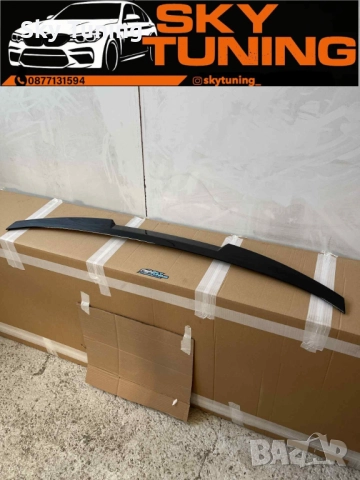 Bmw G30 Лип спойлер багажник тип М4 Бмв г30 добавка багажник lip bagaj