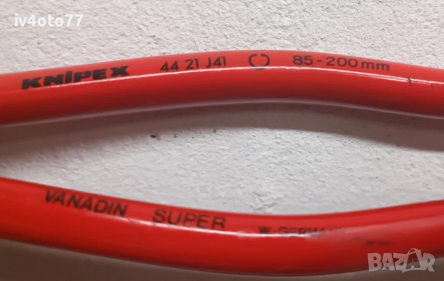 Клещи зегер 4421J41 Knipex, снимка 7 - Клещи - 51341277