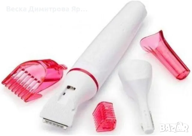 Дамски тример S W e e t 5+1 TV475-C (реплика на V e e t), снимка 4 - Тримери - 50409536