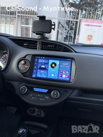 Toyota Yaris - 9" Android 15 Мултимедия Тойота Ярис (2012-2017) Навигация Андроид