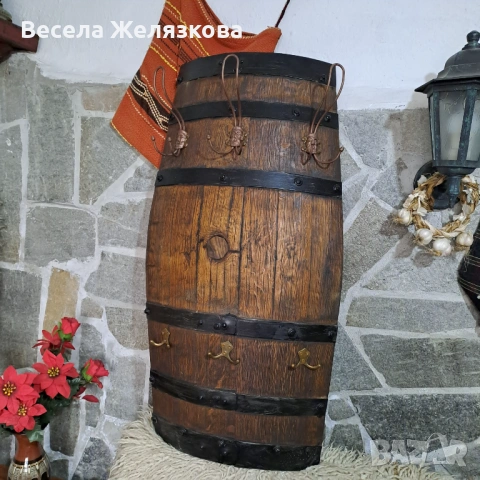 Закачалки от автентични бъчви , снимка 7 - Закачалки - 53485016