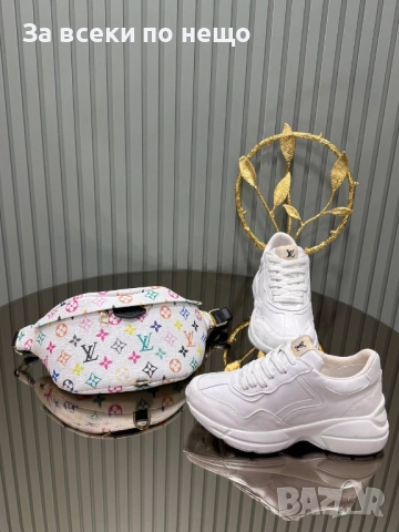 Louis Vuitton Комплект Дамски Маратонки + Чанта - Налични Различни Модели Код SK380, снимка 3 - Маратонки - 52854141