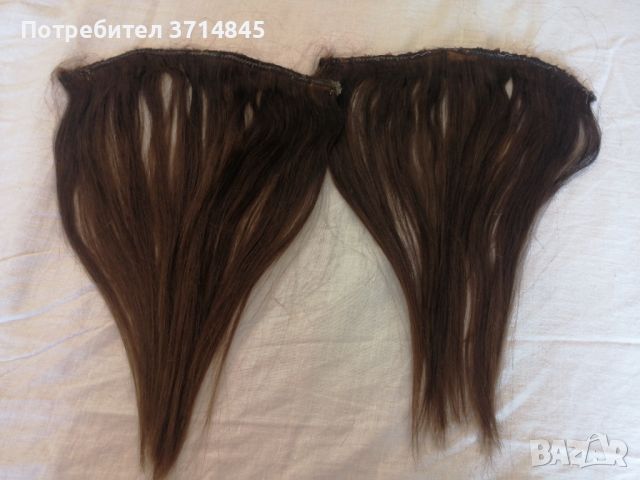 Треси от естествен косъм , снимка 3 - Аксесоари за коса - 46100665