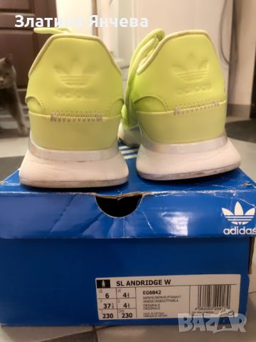 Оригинални Adidas SL Andridge в неоново зелено, снимка 3 - Маратонки - 45967737