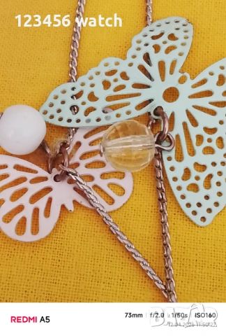 Красиво дамески колие, снимка 8 - Колиета, медальони, синджири - 54297813