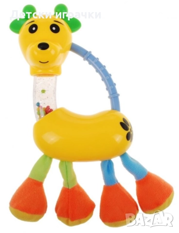 Детски цветни дрънкалки комплект от 5 броя, снимка 3 - Дрънкалки и чесалки - 52786676