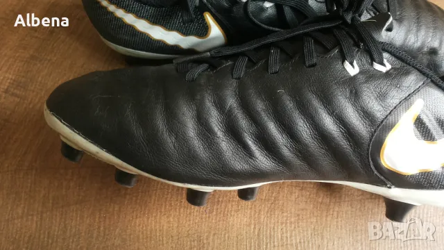 NIKE TIEMPO Leather Football Boots Размер EUR 40,5 / UK 6,5 бутонки естествена кожа 254-14-S, снимка 8 - Футбол - 47040690