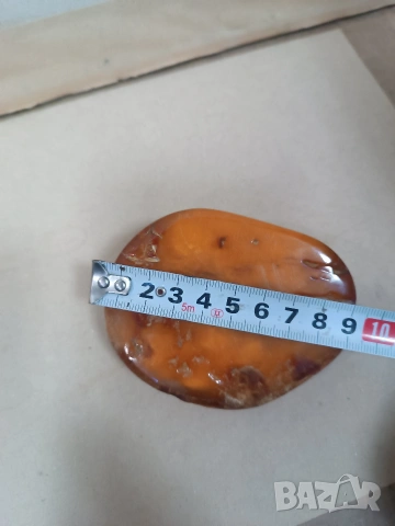 Голямо парче естествен кехлибар, снимка 6 - Антикварни и старинни предмети - 54014586