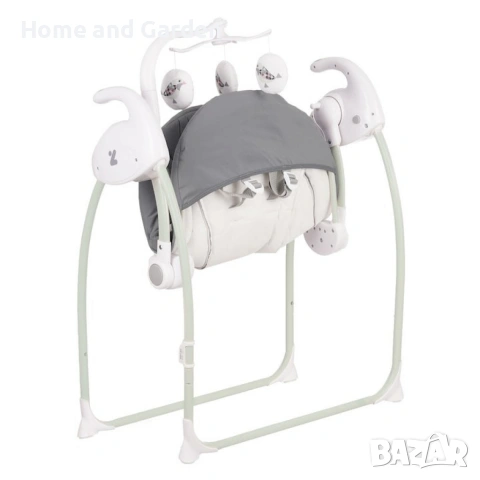 Електрическа люлка за бебе Zizito Hana, снимка 9 - Детски люлки - 53996074