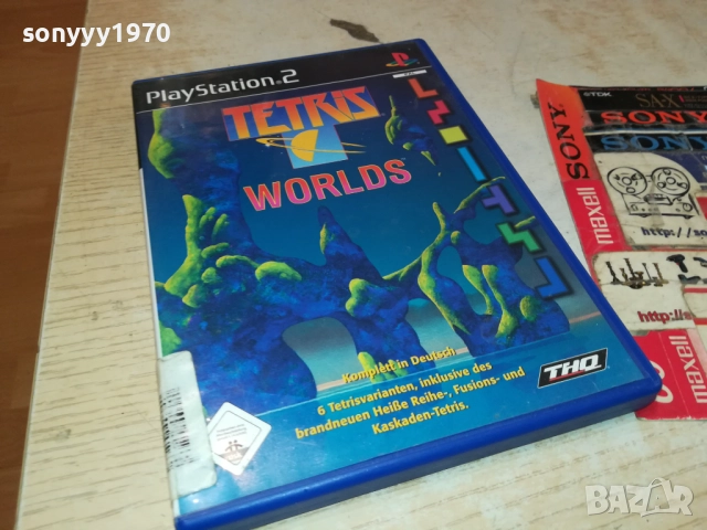 SONY PS2 GAME-TETRIS WORLDS 2711250908, снимка 3 - Игри за PlayStation - 52557041