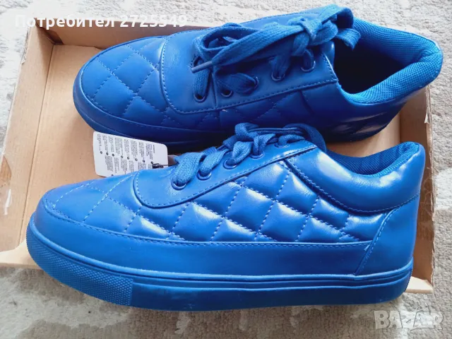 Нови сини сникърси N36, снимка 2 - Кецове - 50094809