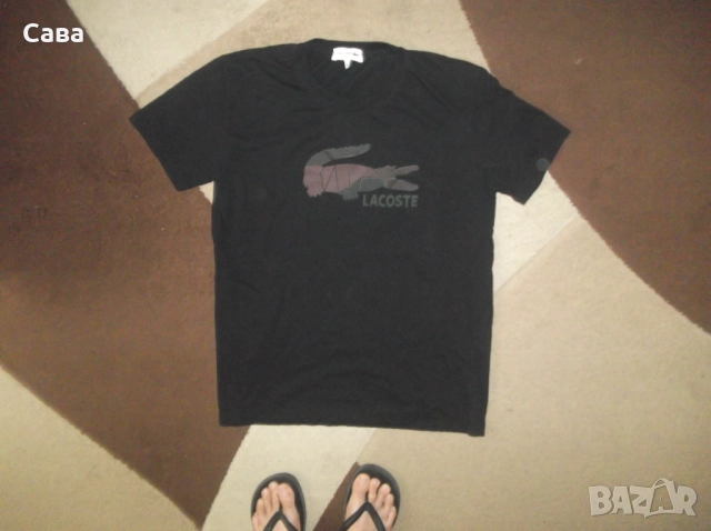 Тениски LACOSTE  мъжки,ХЛ-2ХЛ, снимка 6 - Тениски - 51597327
