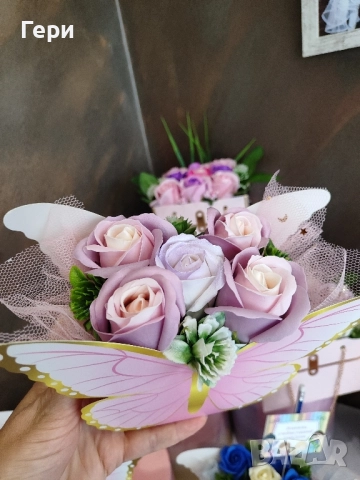 Пано със сапунени цветя , снимка 10 - Други - 39261818