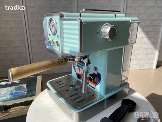 Еспресо кафе машина Cecotec Power Espresso 20 Tradizionale 20bar 1350W, снимка 1 - Кафемашини - 45999978