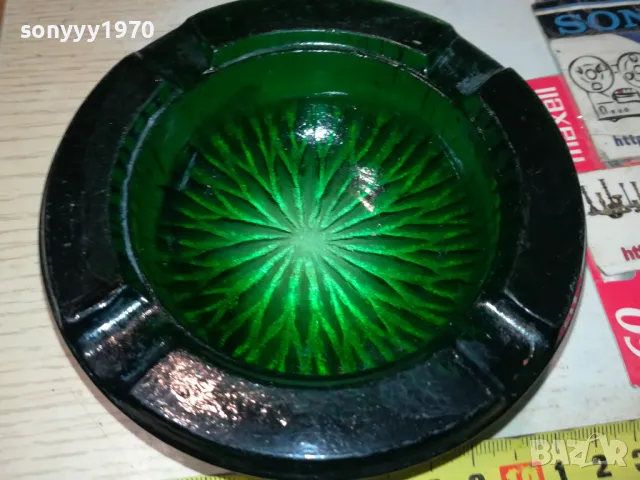 ЗЕЛЕН ПЕПЕЛНИК 1405251020, снимка 5 - Антикварни и старинни предмети - 50281229