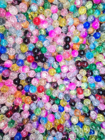 Стъклени Мъниста за бижута 10мм 8мм 6 мм 4мм J290, снимка 2 - Други - 52419082