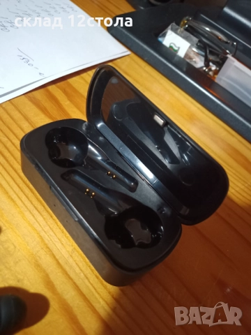 Bamboo Free Flow TWS слушалки в калъф Black, снимка 10 - Безжични слушалки - 52453313