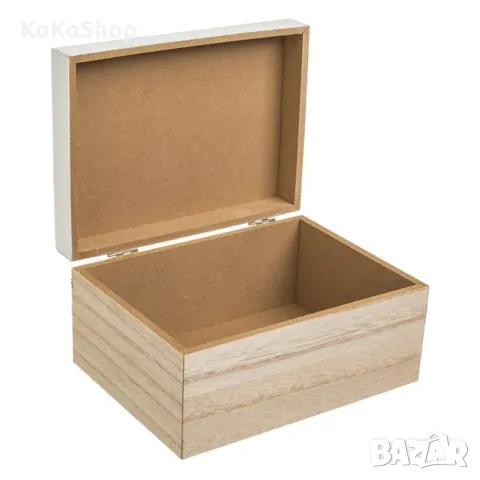 Декоративна кутия Home sweet home 24x10x7 см. дървена кутия за декорация, снимка 4 - Декорация за дома - 50336363