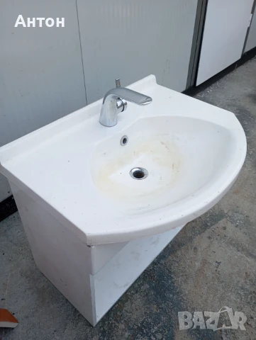 Мивка за баня , шкаф и смесител, снимка 10 - Мивки - 51156633