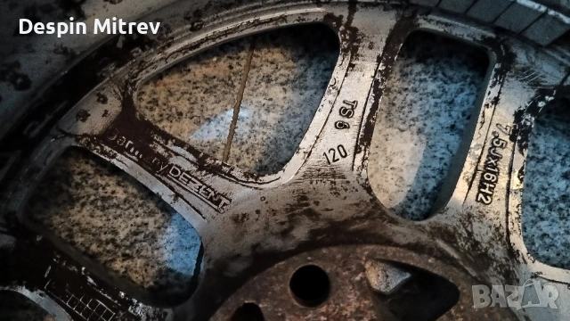 Алуминиеви лети джанти 16 цола,  5/120, ЕТ35, 7.5J еленов рог, снимка 5 - Гуми и джанти - 54084346